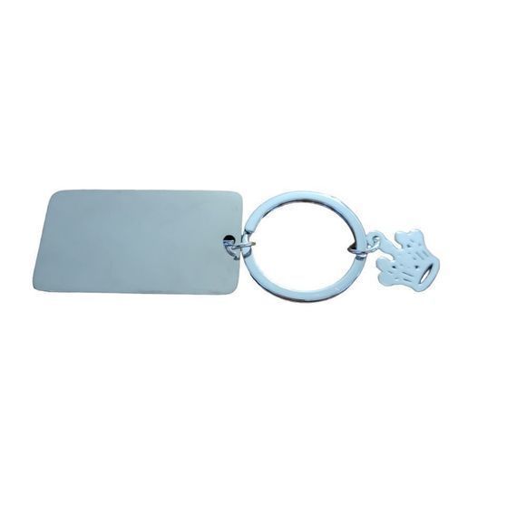 Keychain Grandpa Grandfather gift silver New - Picture 2 of 2